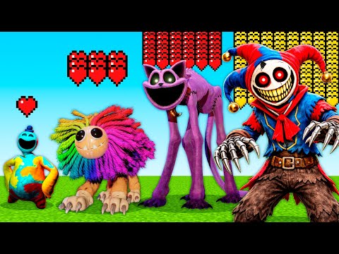 Which creature from Poppy Playtime has the most health in Minecraft?