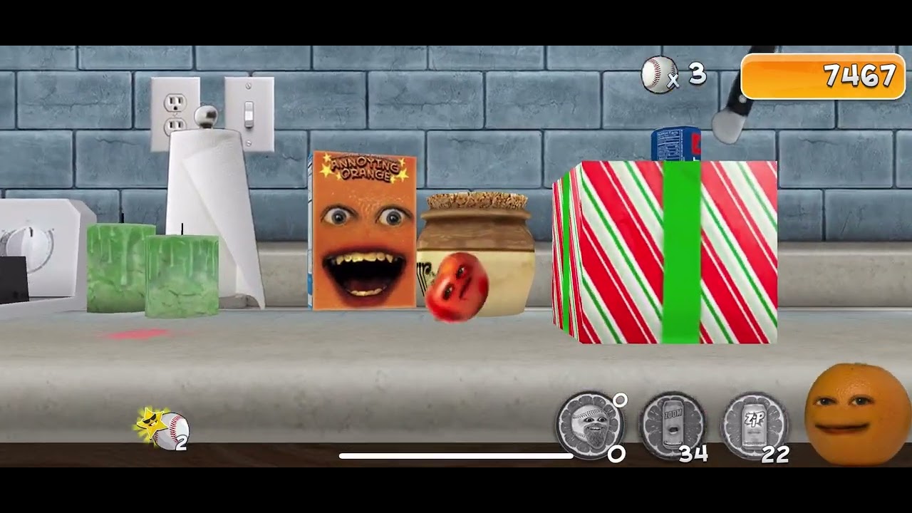 Annoying Orange: Splatter Up gameplay - YouTube