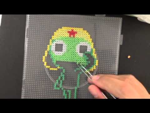 How to iron Perler Bead: Black Mage Tutorial 