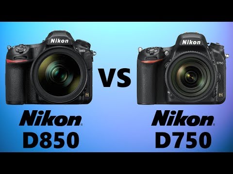 Nikon D850 vs Nikon D750