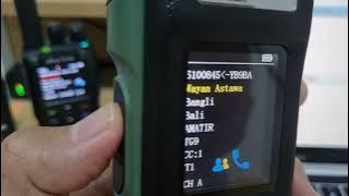 QSO dengan Bli Wayan Astawa ^YB9BA^, Bangli Bali. DMR TG510 Indonesia 👆👍☕️