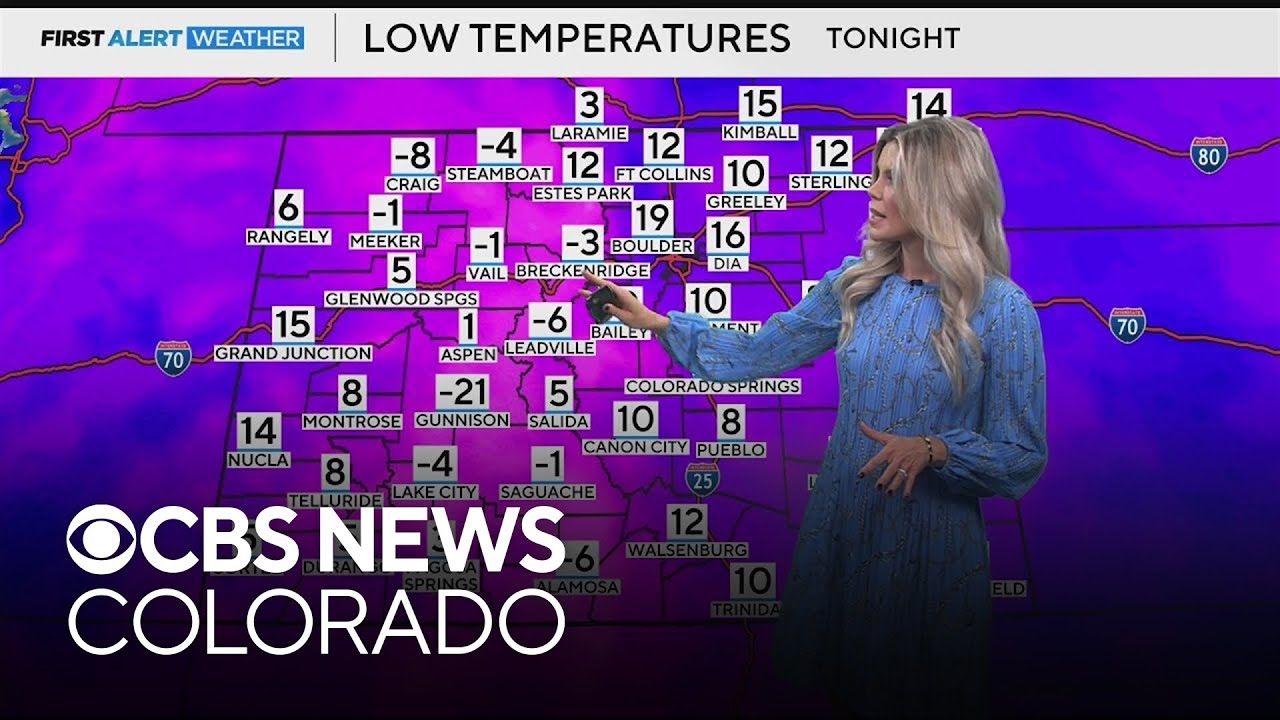 Warmer before weekend Arctic blast knocks temperatures below zero in ...