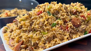 How I Make Cajun Dirty Rice- and Max out the Flavor! Delicious when you make it THIS way!
