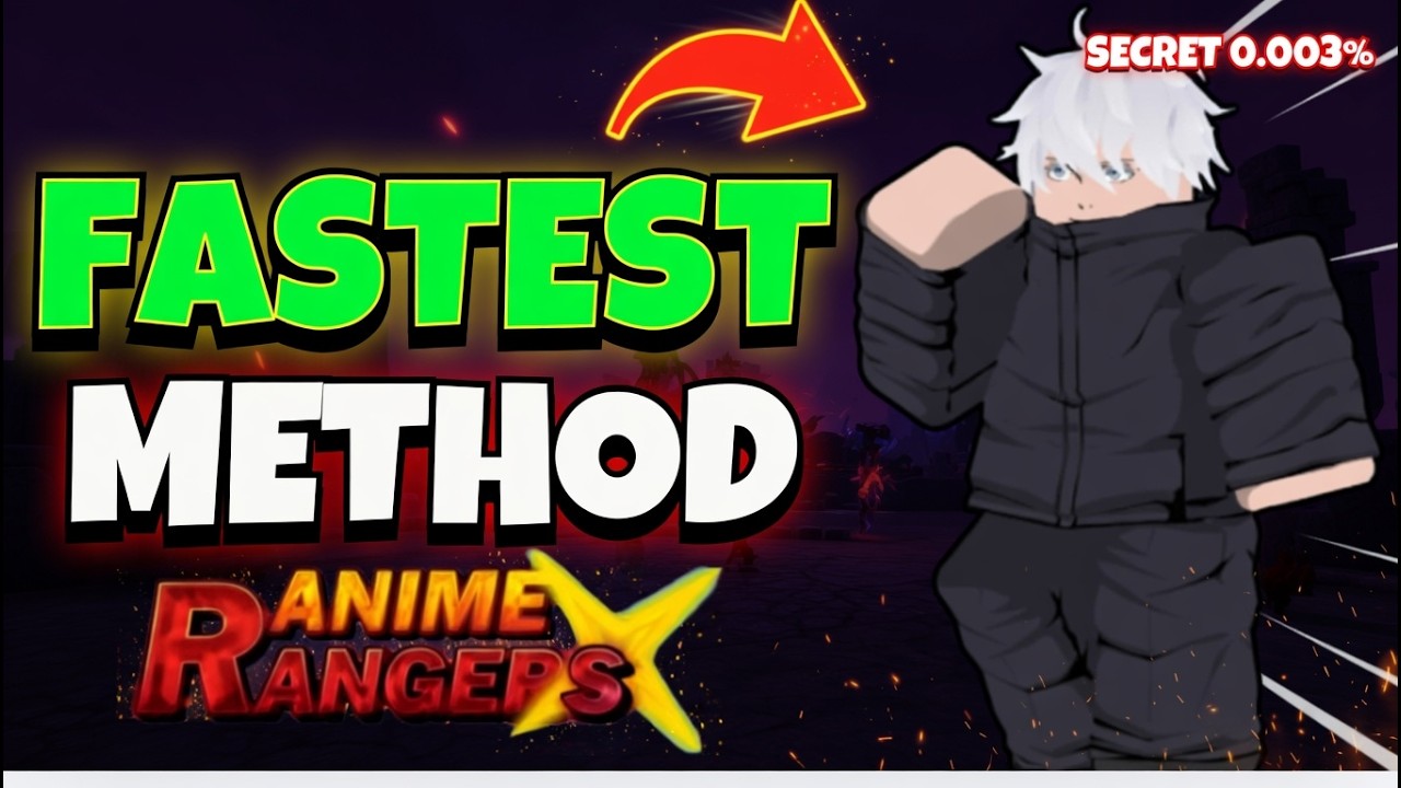 FASTEST METHOD to Obtain ALL Secrets in Anime Rangers X - YouTube