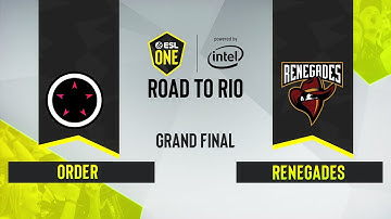 CS:GO - Renegades vs ORDER [Train] Map 1 - ESL One: Road to Rio - Grand Final - OCE