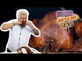 Guy Fieri Eats BBQ Thanksgiving Turkey in Kansas City | Diners, Drive-Ins and Dives | Food Network