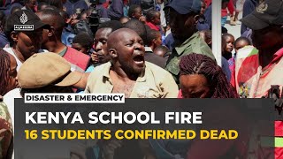 At least 16 students killed in fire at Kenyan girls' boarding school