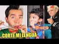 BROMA me CORTO la LENGUA alfrente de MI FAMILIA y AMIGOS - Ami Rodriguez