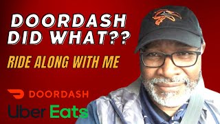 DoorDash Did What??  │Ride Along In Baltimore │Uber Eats │DoorDash