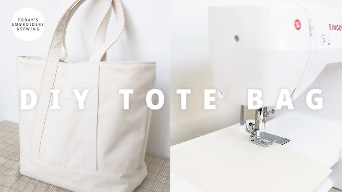 DIY Triangular Tote Bag tutorial + sewing pattern (TYTKA Studio