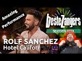 Rolf Sanchez sings Hotel California for Floor Jansen Beste Zangers 2019 - Reaction