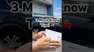 3 Car Buying Tips You NEED Before Buying From a Private Seller!