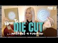 How to DIE CUT without a die cutting machine 2020 // In Love Art Shop Review