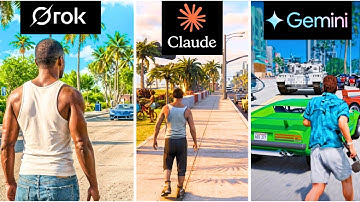 Gemini 3 vs Grok 4.1 vs Claude 4.5 Make GTA 6 from Scratch
