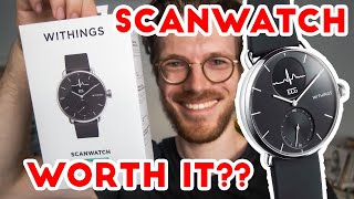 Withings Scanwatch Review (Heart Rate Test, Unboxing, First Look) screenshot 5