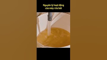 Nguyên lý hoạt động của máy rửa bát #shorts