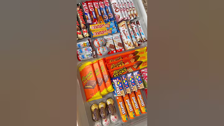 ASMR Chocolate Drawer Restock #asmr #aesthetic #asmrvideo #relaxing #chocolate #restock