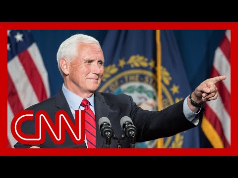 Pence emboldened by positive reaction after rebuking Trump