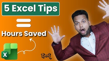 Top 5 Excel Tips & Tricks for Office Work | Smart Excel Hacks to Save Time