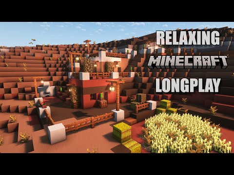 Minecraft Relaxing Longplay - Calm Badlands Spot (No Commentary)