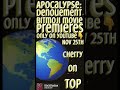 “APOCALYPSE: DENOUEMENT” Final Sneak Peek #3 #shorts