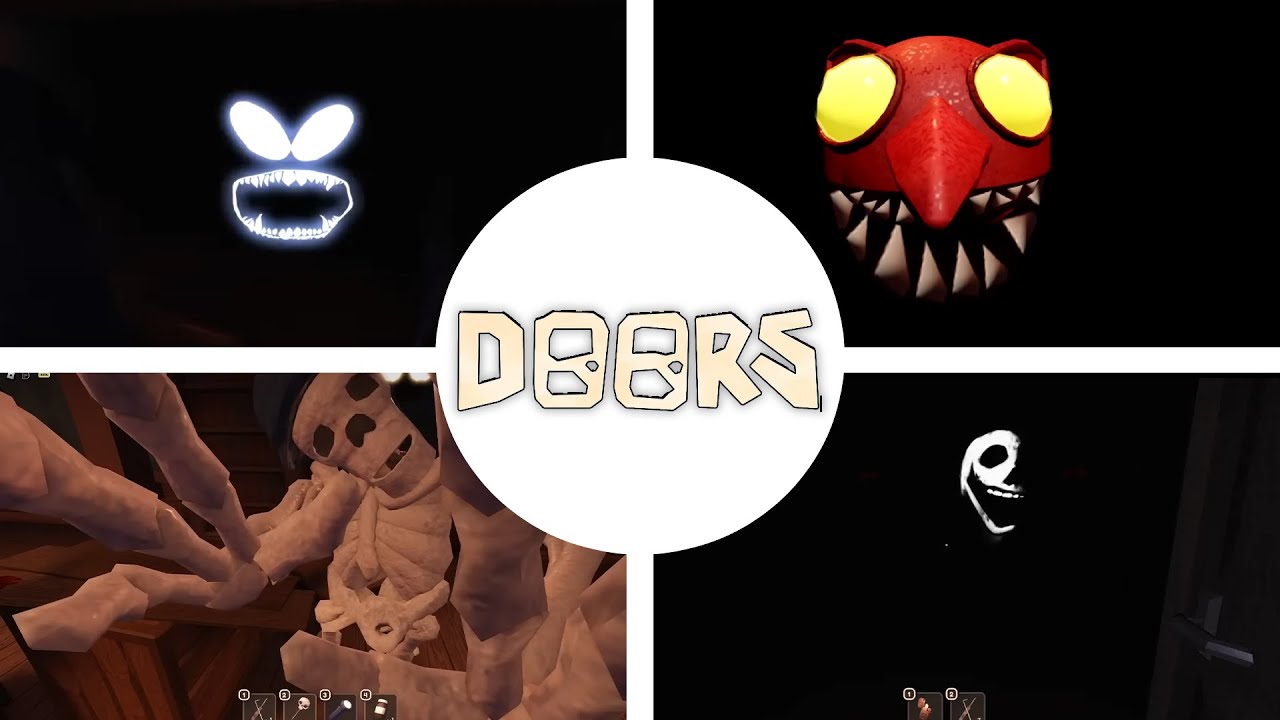 How to make Roblox Doors LEGO Minifigs PART 3: El Goblino, Bob, Snare,  Dupe, Void, and Jeff 