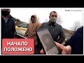 Пригнали вагон полицейских на акцию протеста ТАКСИСТОВ против ЯНДЕКС такси в городе Красноармейск!