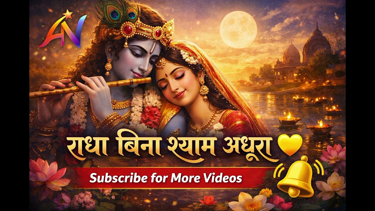 राधा बिना श्याम अधूरा 💛 | ऐसा प्रेम जो अमर है | Heart Touching