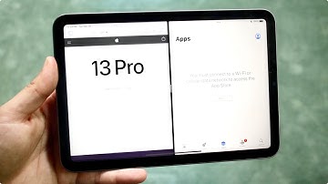 How To Split Screen Multitask On iPad Mini 6!