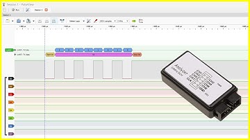 PulseView logic analyzer | Sigrok | Free Saleae Logic software alternative | UART timing diagram