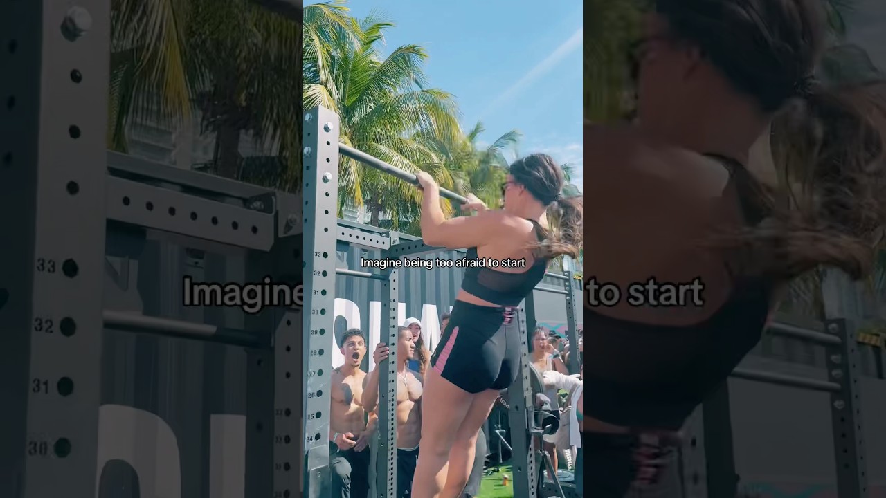 Guys react to GIRL doing Muscle Ups 