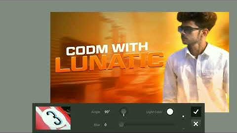 Create this awesome looking live stream thumbnail on android | @lunatic4ftw #speedart #pstouch