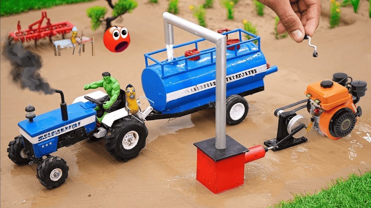 Diy diaroma making mini water tanker science project @spucreator