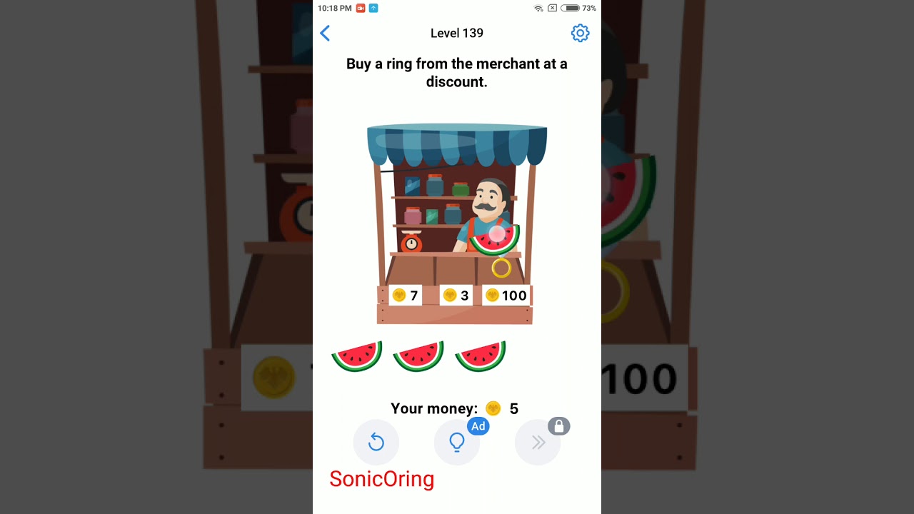 Easy Game Brain Test Level 136 137 138 139 140 Walkthrough