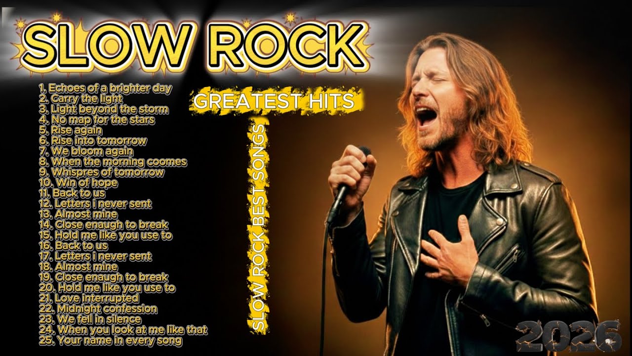 Slow Rock Greatest Hits | Emotional Rock Songs of All Time