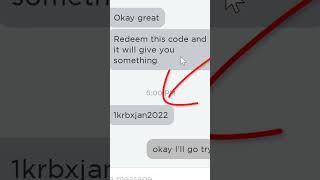 TOP SECRET CODE TO GET 1,000 FREE ROBUX...😱😳 #shorts image