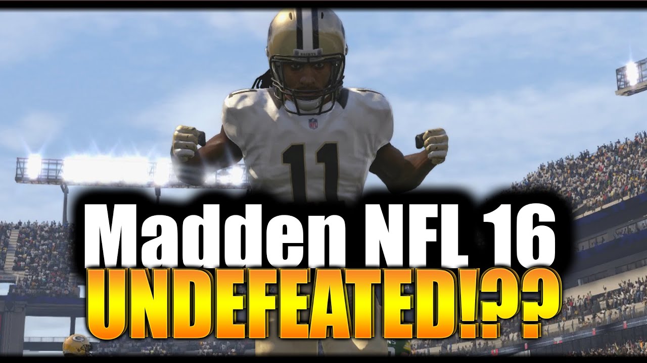 Madden 16 Ultimate Team- The Rage Quit is Real | Undefeated Season!?