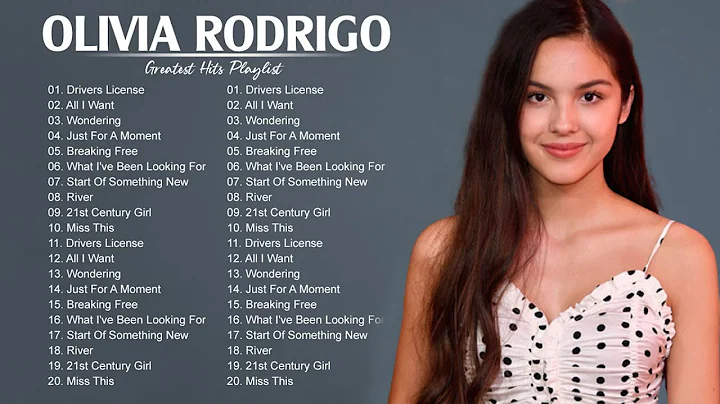 Olivia Rodrigo Greatest Hits Full Album - Best Songs Of Olivia Rodrigo Playlist 2021