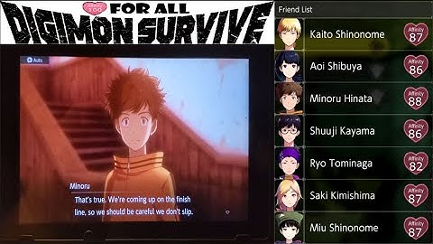 Digimon Survive "100 Affinity for All" One Run Guide Part 9: Ghosts & Hearts (Chapters 11 & 12)