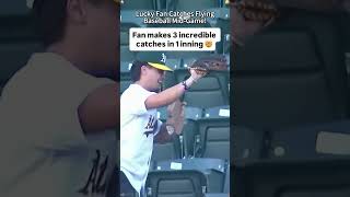 The Perfect Fan Catch ⚾🔥#baseball #sports #fan #mlb #amazing #shorts #viral