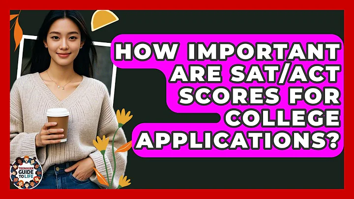 How Important Are SAT/ACT Scores For College Applications? - Teenager Guide to Life