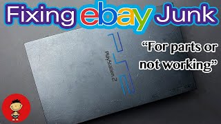 Broken "Fat" PS2 from eBay (Not So Broken) - Retro Console Restoration