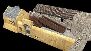 blender 3D mega Tutorial st.michel entrance part 1 extrude scale