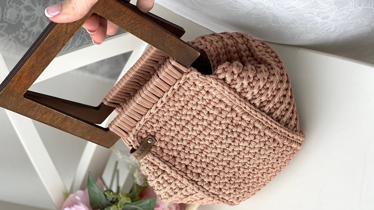 От ЗАКАЗОВ НЕТ ОТБОЯ🤩! ТРЕНД! Сумка из трикотажной пряжи, шнура!