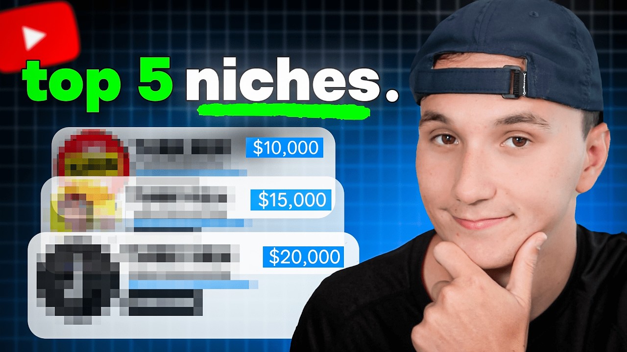 5 Untapped YouTube Automation Niches Making $10,000+ a Month