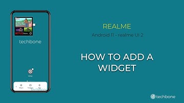 How to Add Widgets to the Home screen - realme [Android 11 - realme UI 2]