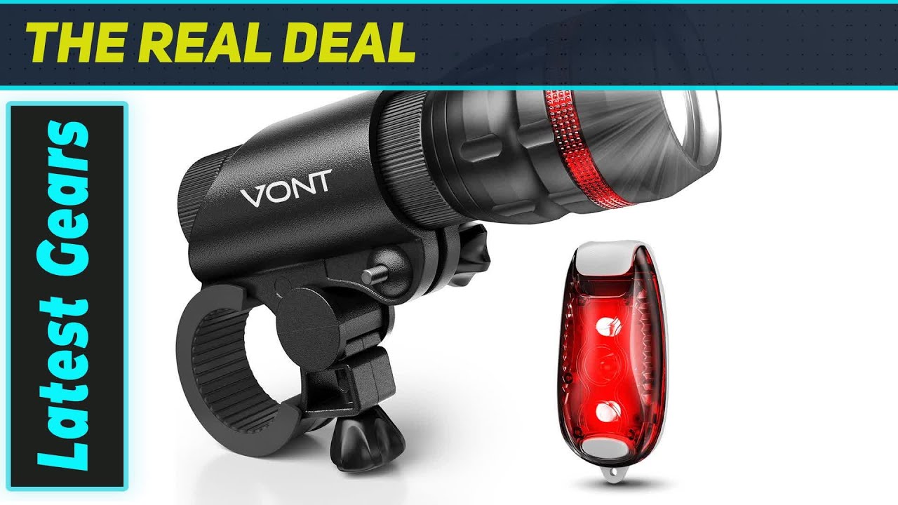 Divine LED Bike Light Plus Tail Light – The Best Easy-Mount Safety Light for Cyclists