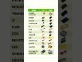 SMD VS THT Components | Electronic Components | Surface-Mount vs Through-Hole #shorts #electronics