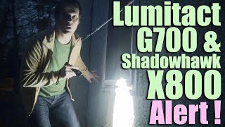 Vejrudsigt stribe Assassin Ultimate Lumitact G700 LED Tactical Flashlight and Scam Review (Comments on  Shadowhawk X800) - YouTube