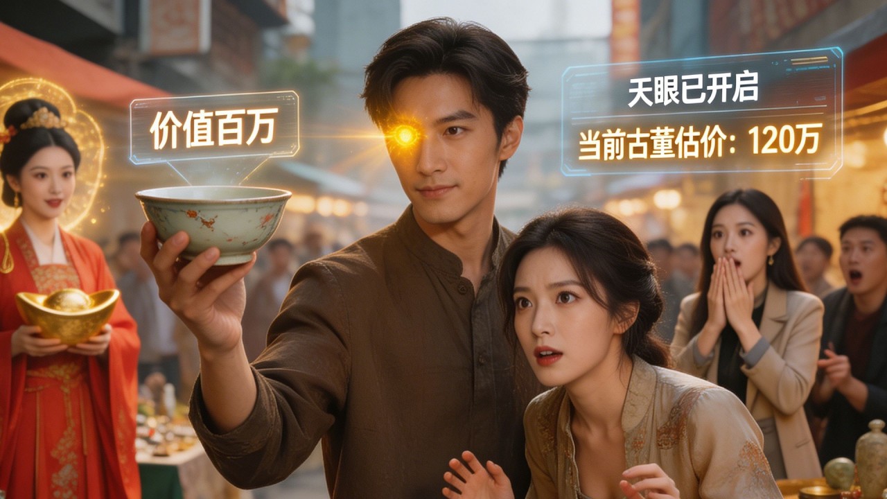 我不開天眼好多年：財神賜福撿漏逆襲